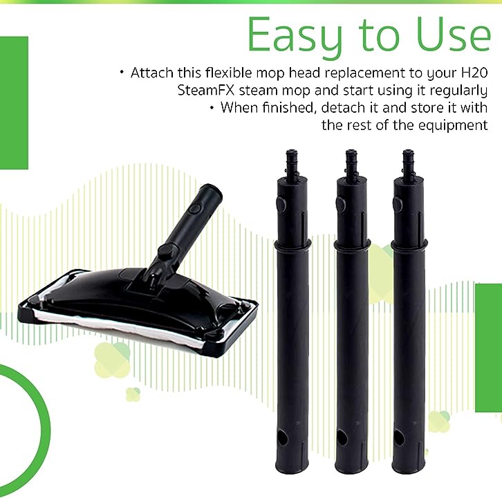 H2O SteamFX Pro  X-Flex Mop Head