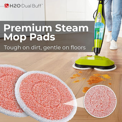 H2O Dual Buff™ Microfibre Scrubbing Replacement Cloth (2 Pack)