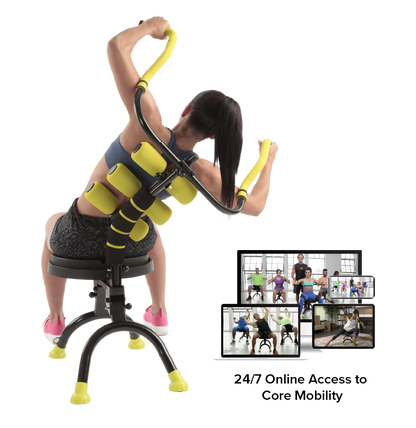 AB Doer 6 Pack Massage Roller & Core Mobility Digital Access