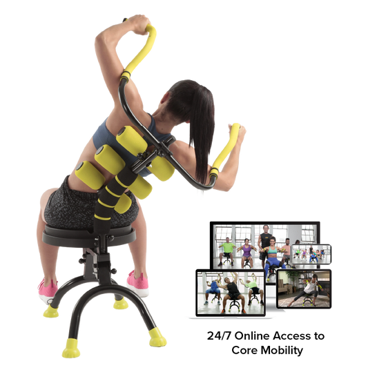 AB Doer 6 Pack Massage Roller & Core Mobility Digital Access