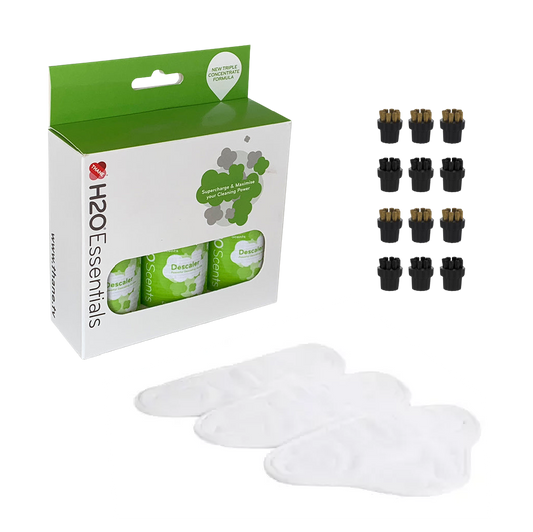 H2O X5 - Summer BBQ Bundle - Brushes, Descaler & Pads