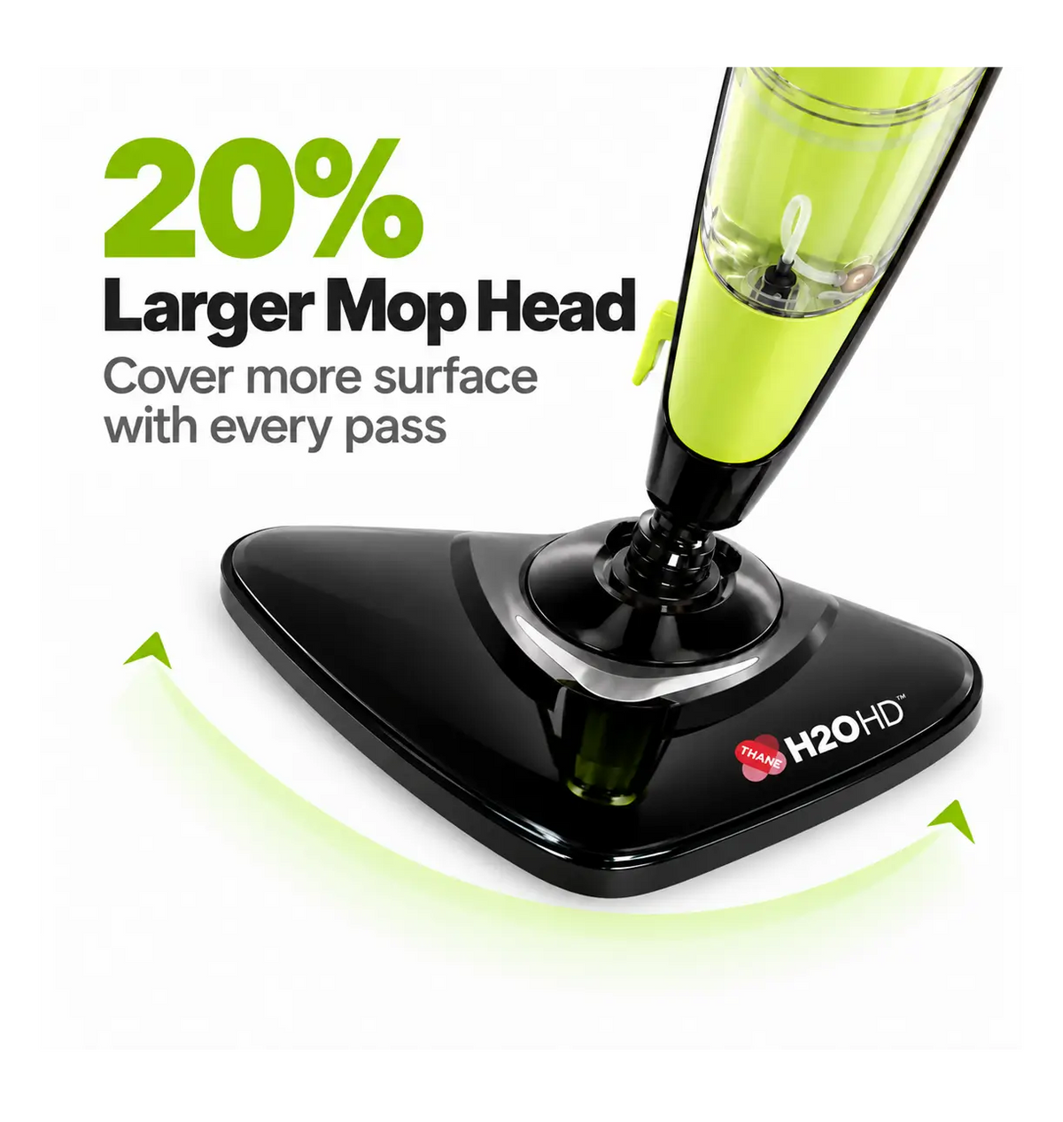 H2O HD® Dual Blast Steam Mop (tv)