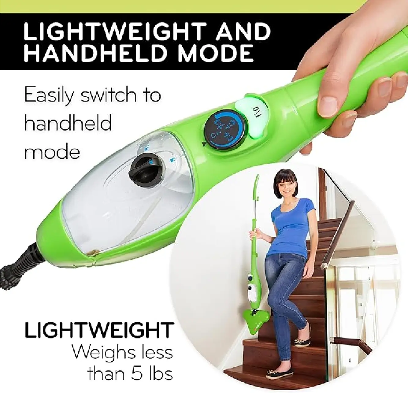 H2O X5® 5-in-1 Steam Cleaner