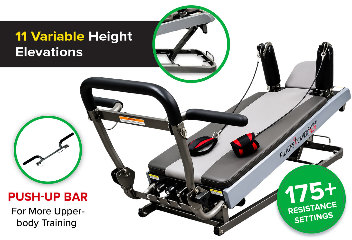 Pilates Power Gym™ Reformer PLUS