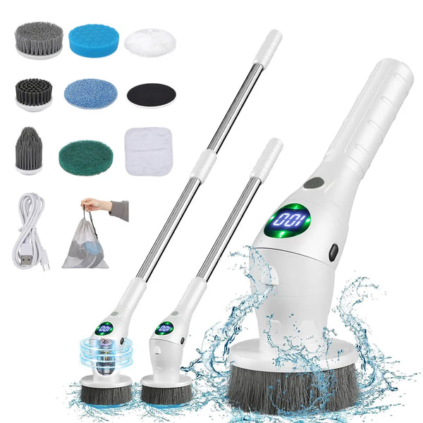 Multipurpose Rotary Scrubber 8-in-1