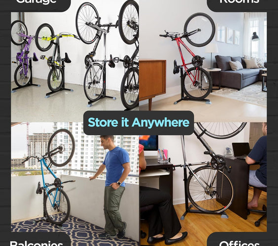 BikeNook Upright Bike Stand Floor - Vertical