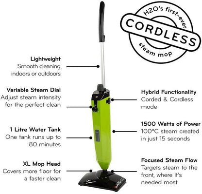 H2O IGO Hybrid Steam Mop