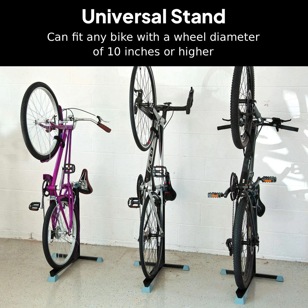 Bike Nook™ Bike Stand – Freestanding Indoor Bike Storage Rack – H2OForYou